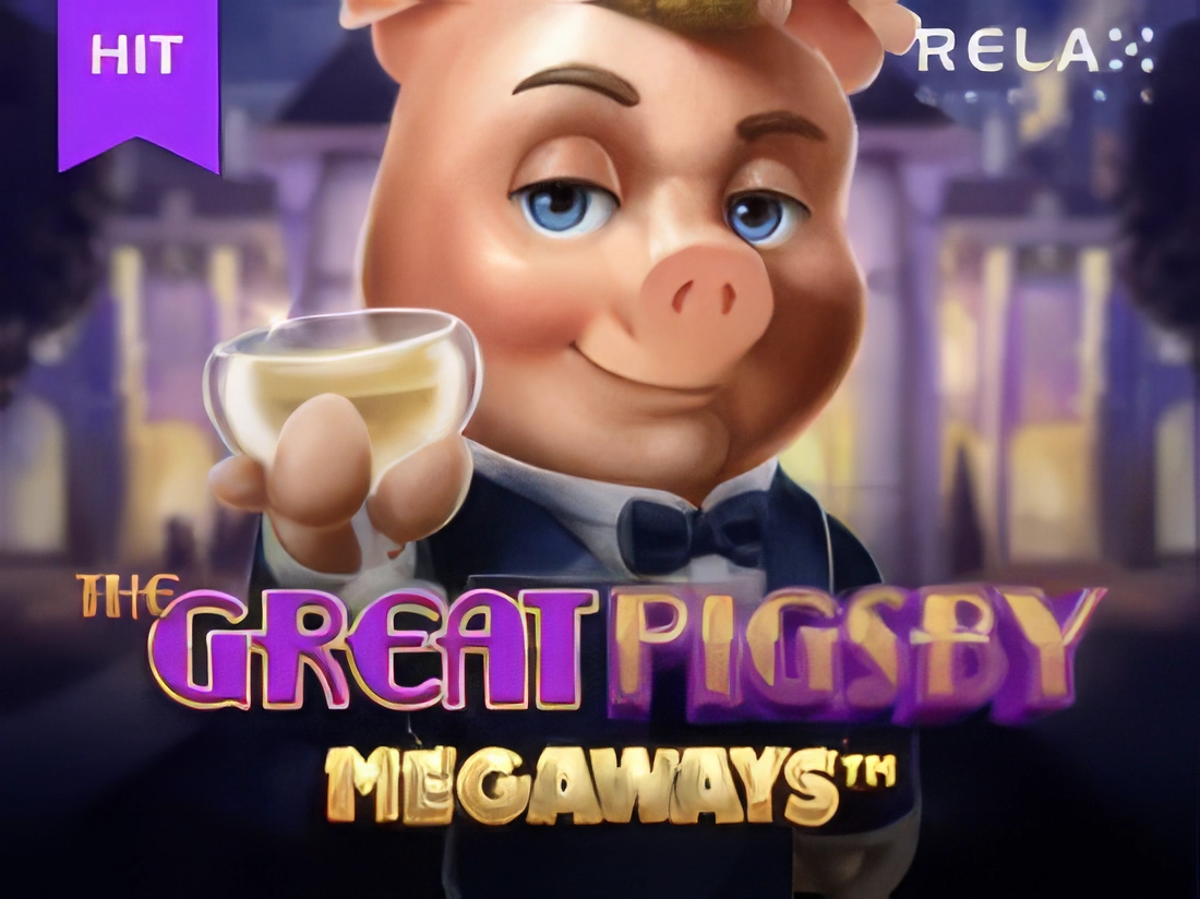 Логотоип слота Great Pigsby Megaways